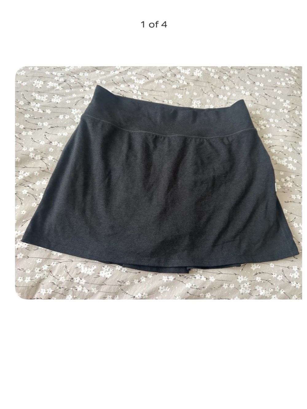 Vuori Black Circle Skirt